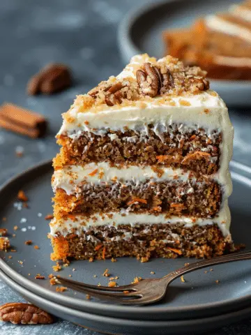 No Sugar Flourless Carrot Cake