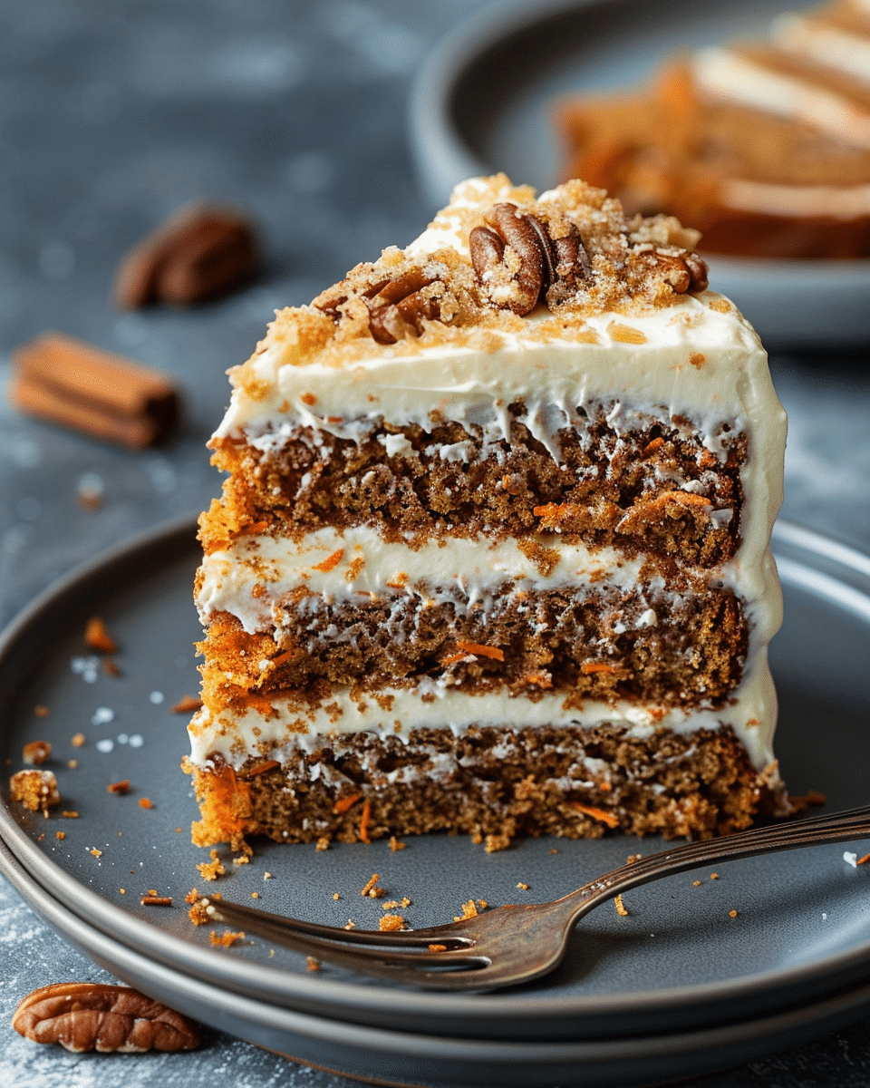 No Sugar Flourless Carrot Cake