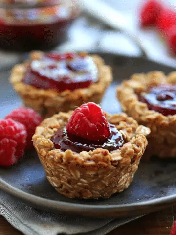 PB&J Oat Cups