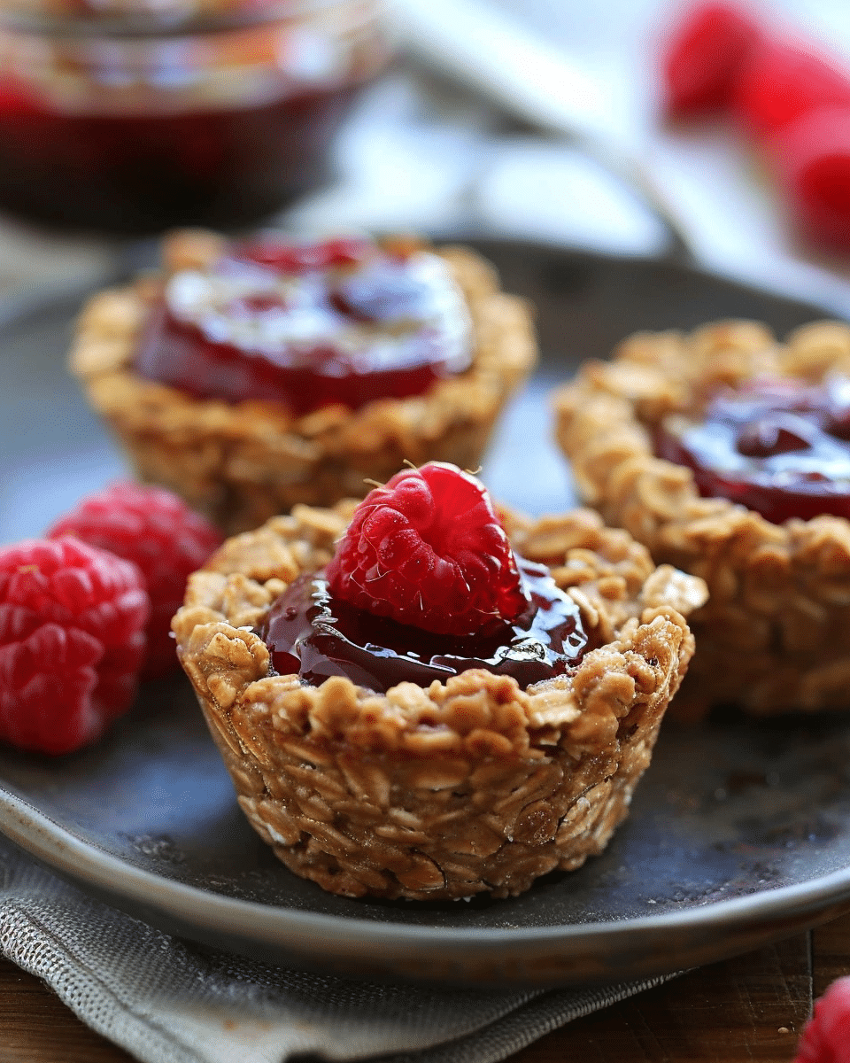 PB&J Oat Cups