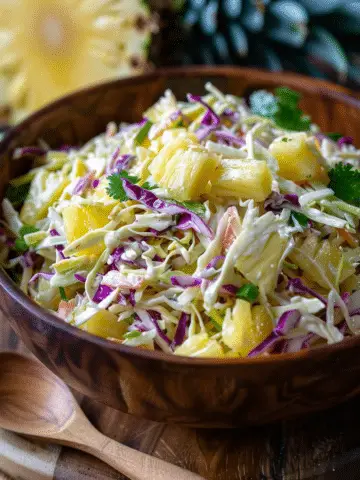 Pineapple Coleslaw