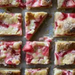 Rhubarb Custard Bars