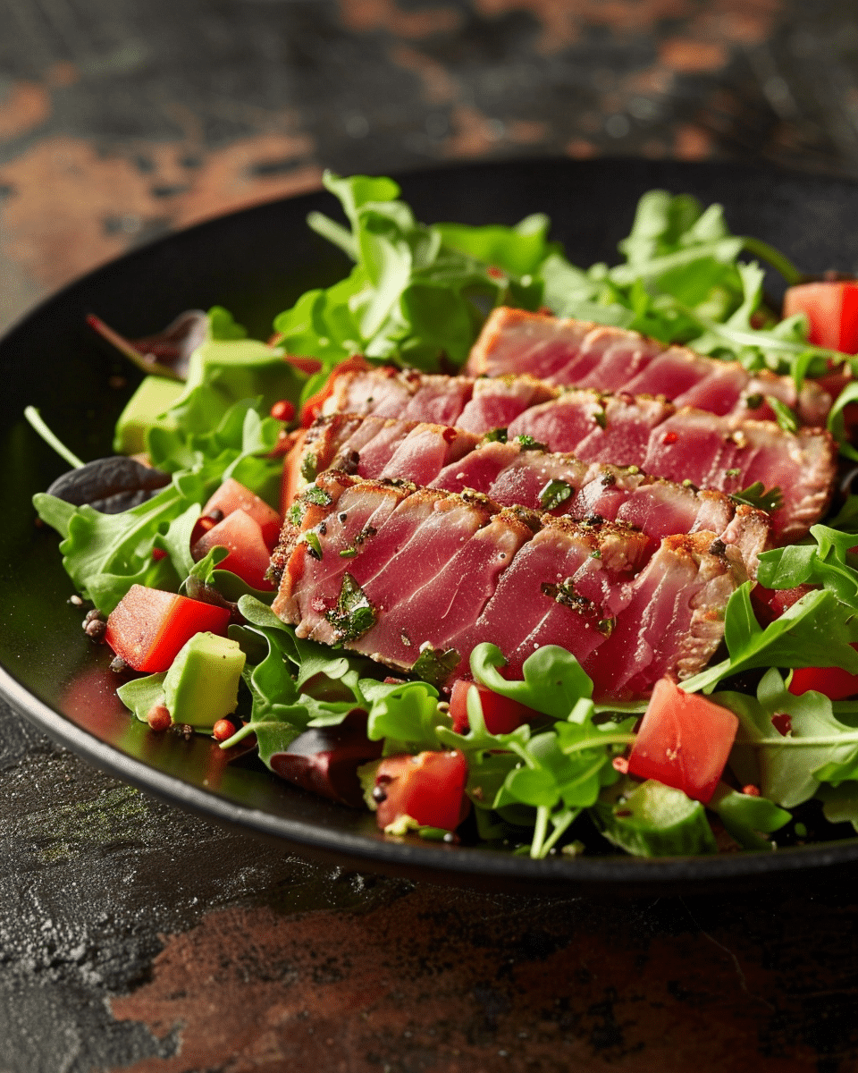 Seared Ahi Tuna Salad