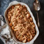 Smoked Apple Dump Cake