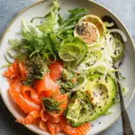 Smoked Salmon, Avocado & Fennel Salad