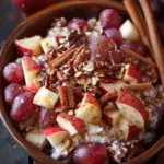 Cinnamon Apple Grape Salad