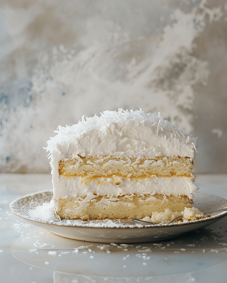 Coconut Cloud Cake