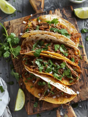 Crock Pot Birria Tacos