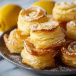 Flaky Lemon Puff Pastry Bites