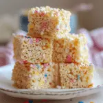 Hawaiian Rice Krispie Treats