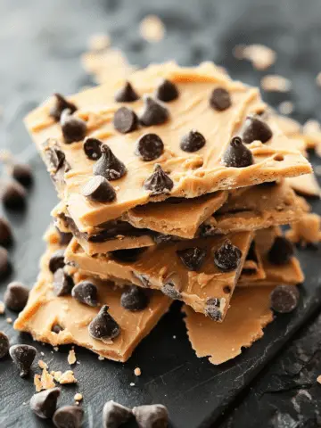 Healthy Cookie Dough Bark