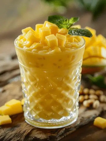 Mango Sago Dessert Pudding