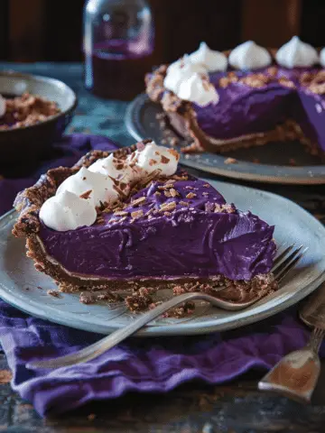 Purple Sweet Potato Pie