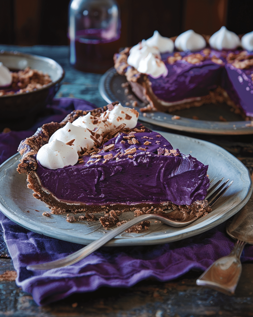 Purple Sweet Potato Pie