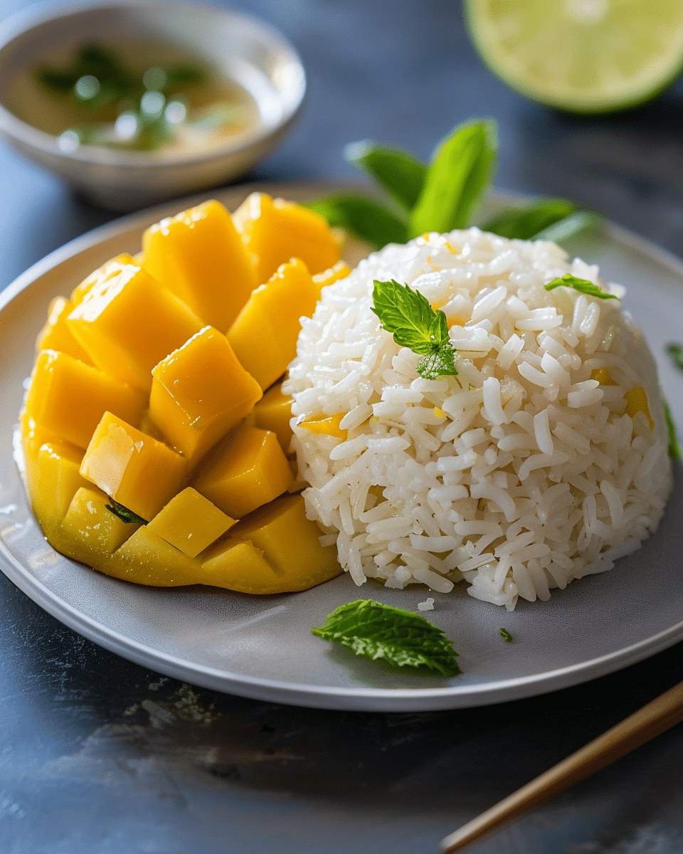 Thai Mango Sticky Rice