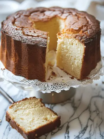 Two-Step Pound Cake