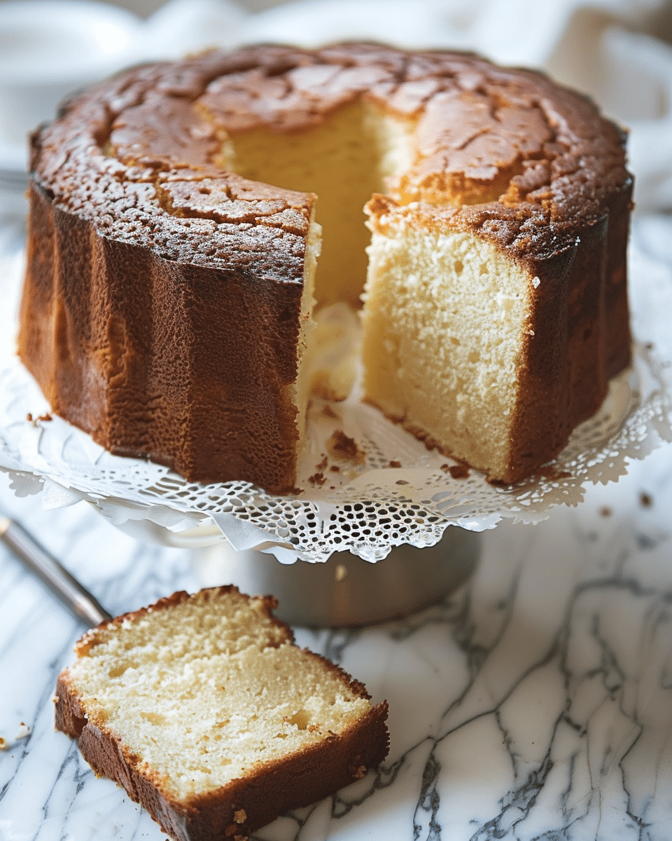 Two-Step Pound Cake