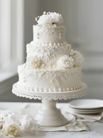 White Wedding Cake