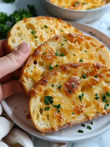 Air Fryer Tortilla Garlic Bread