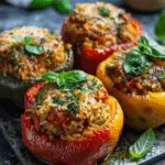 Authentic Italian Stuffed Peppers (Peperoni Ripieni)
