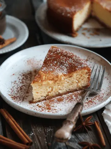 Cinnamon Yogurt Cake (No Flour)