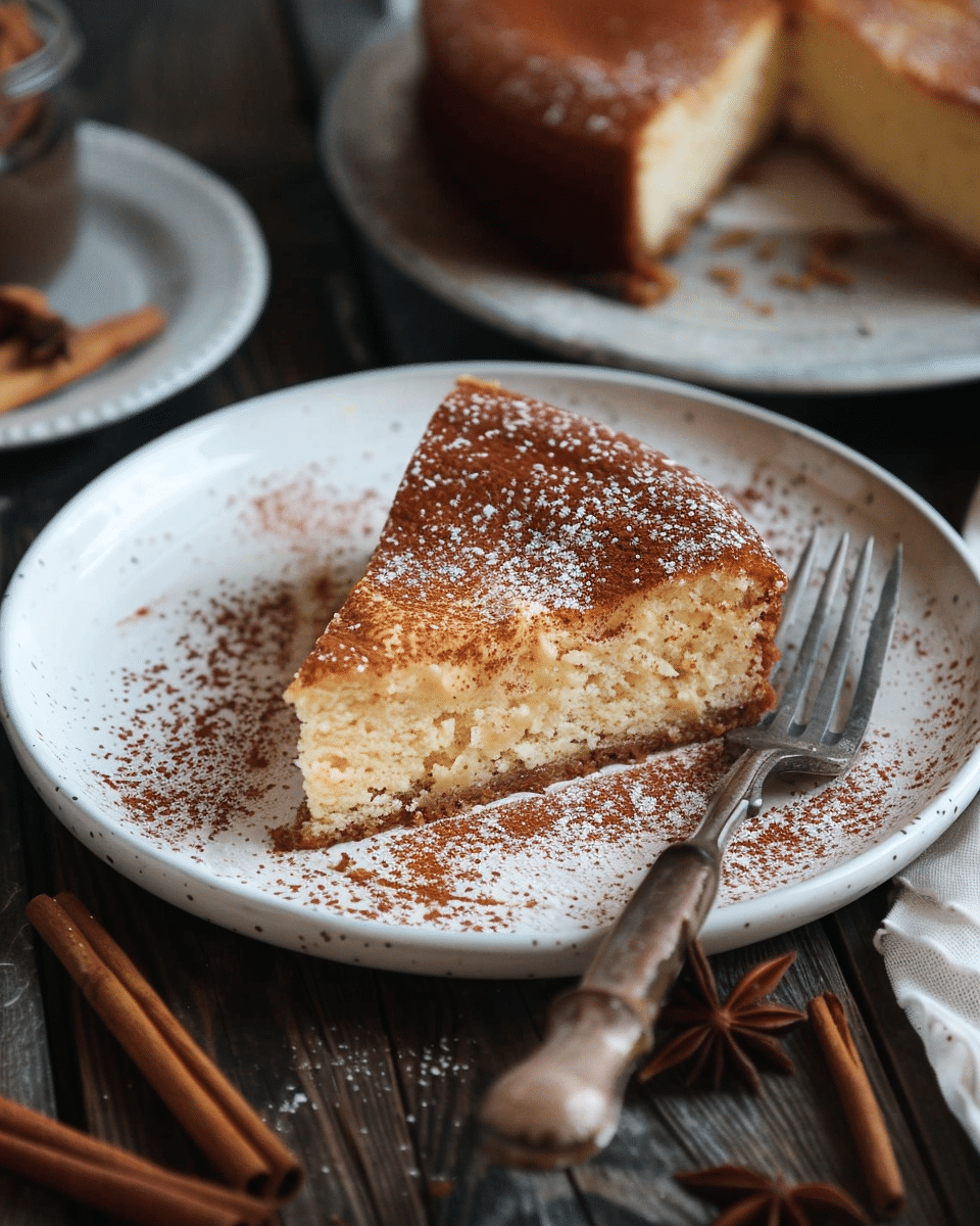 Cinnamon Yogurt Cake (No Flour)