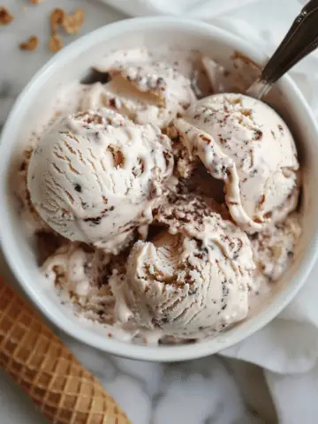 Dr. Pepper No-Churn Ice Cream