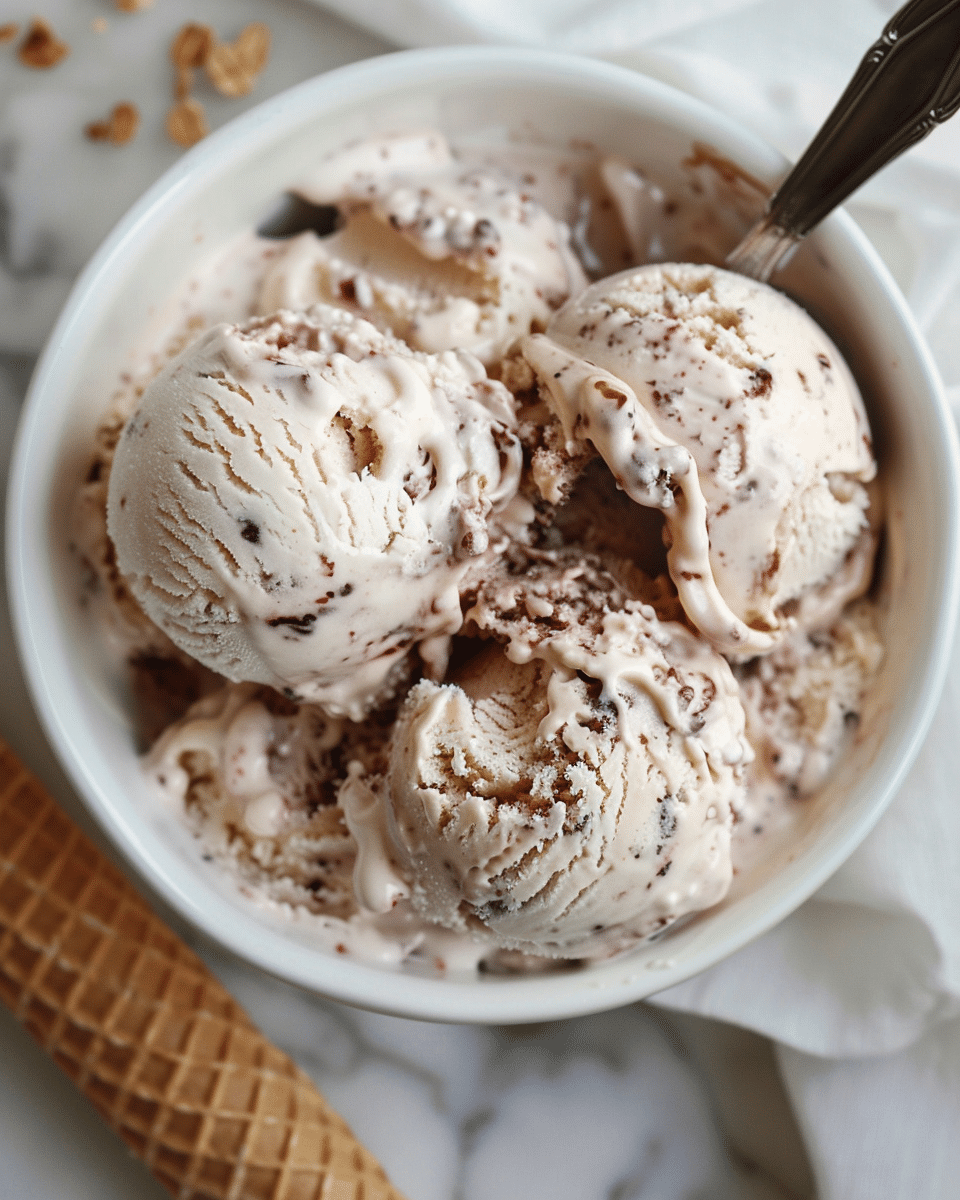 Dr. Pepper No-Churn Ice Cream