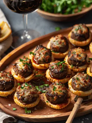 Garlic Butter Steak Bites with Chipotle Cheddar Shells