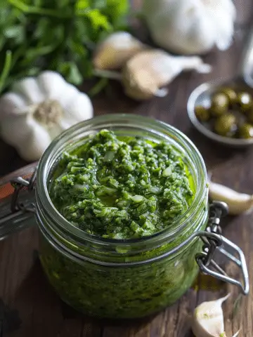 Garlic Scape Pesto