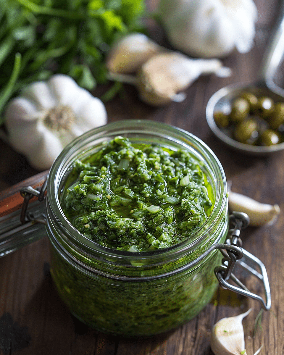 Garlic Scape Pesto