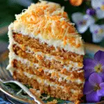 Hawaiian Carrot Pineapple Cake
