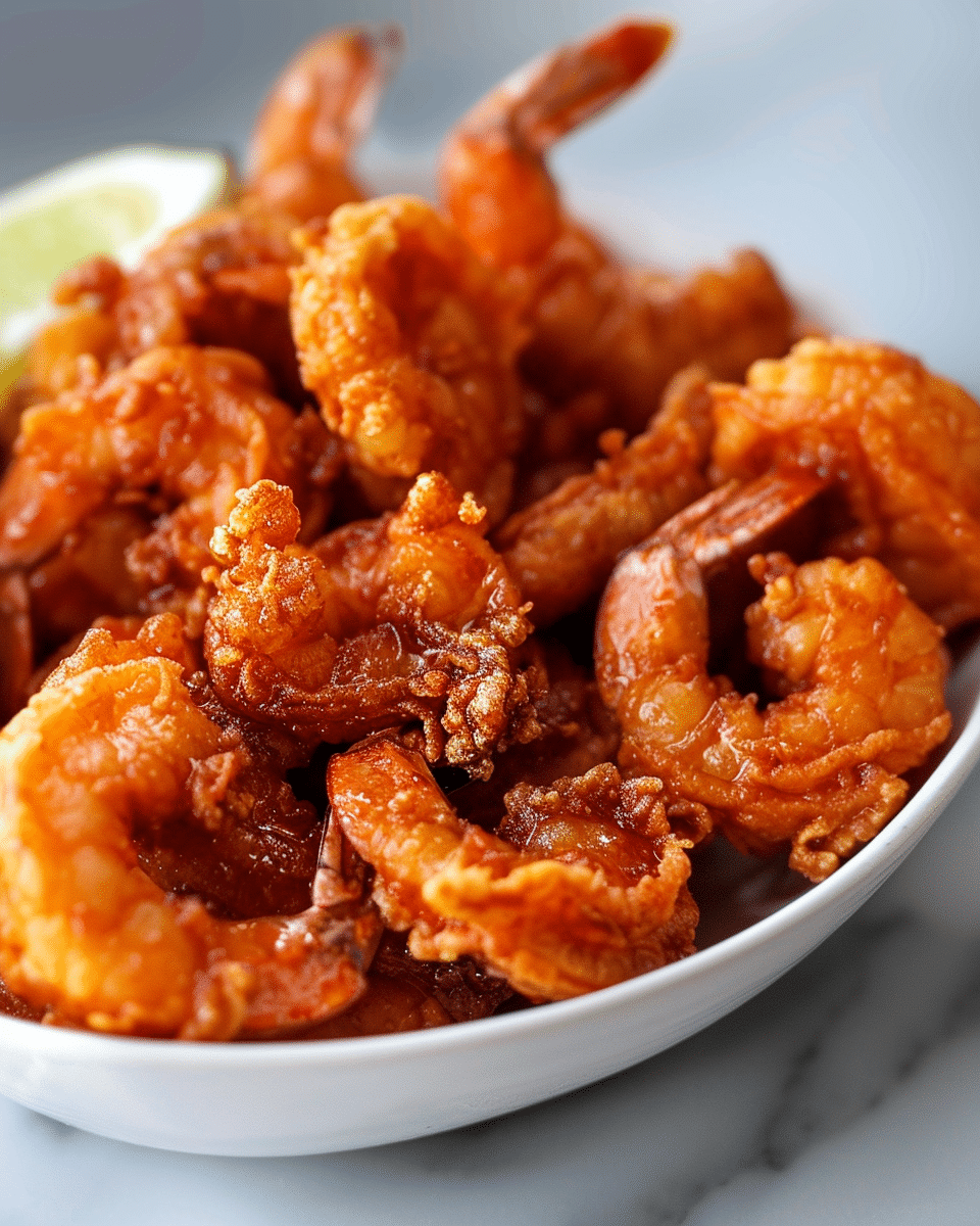 Hot Honey Fried Shrimp