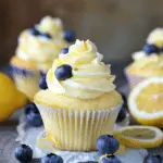 Lemon Blueberry Cupcakes