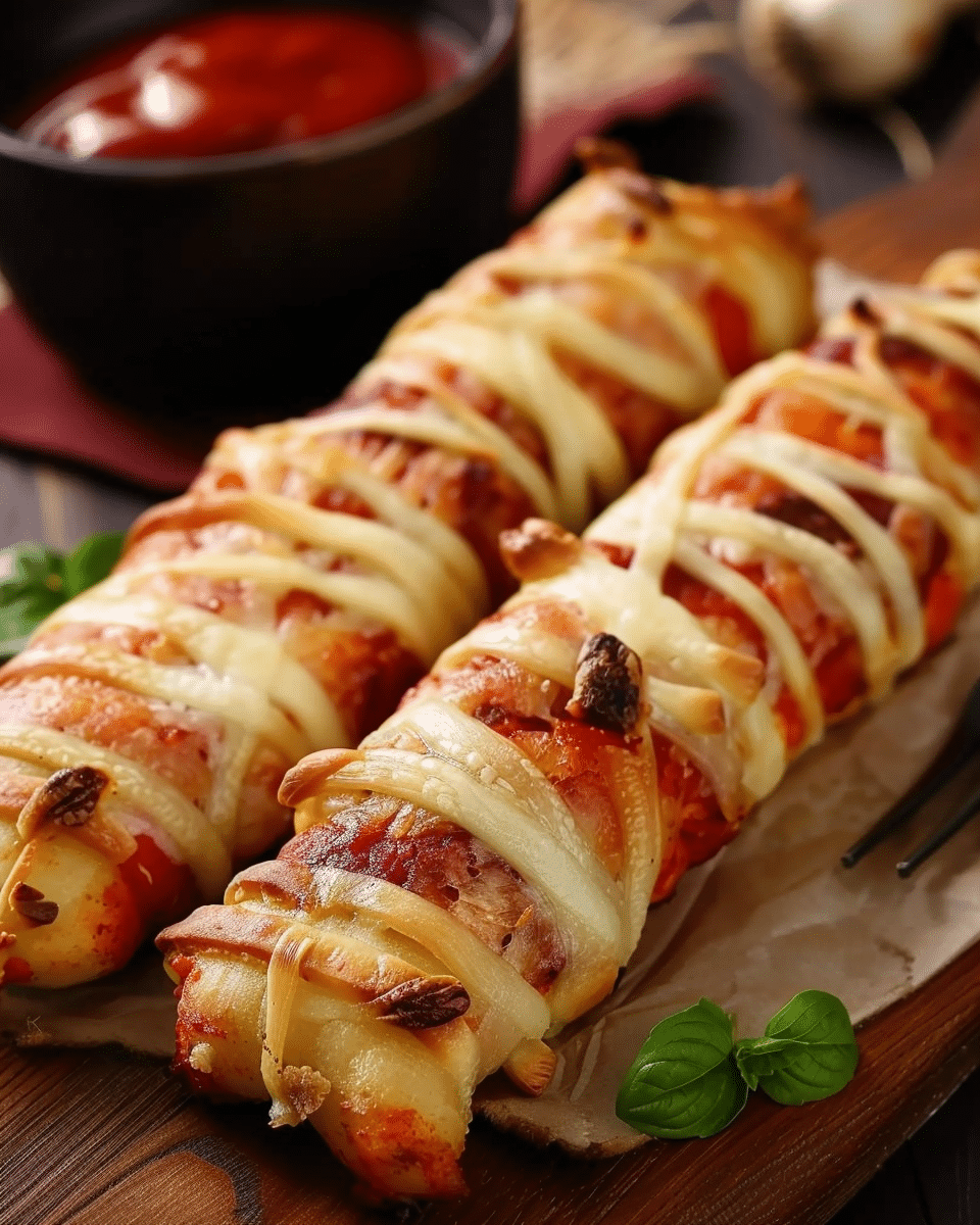 Mummy Cheese Sticks