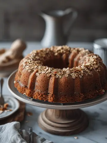 Oatmeal Ginger Cake