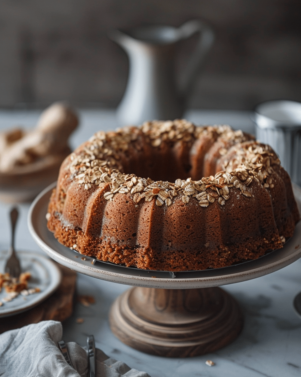 Oatmeal Ginger Cake