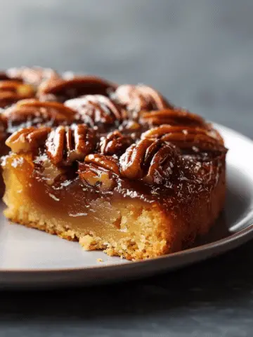 Pecan Upside-Down Cake