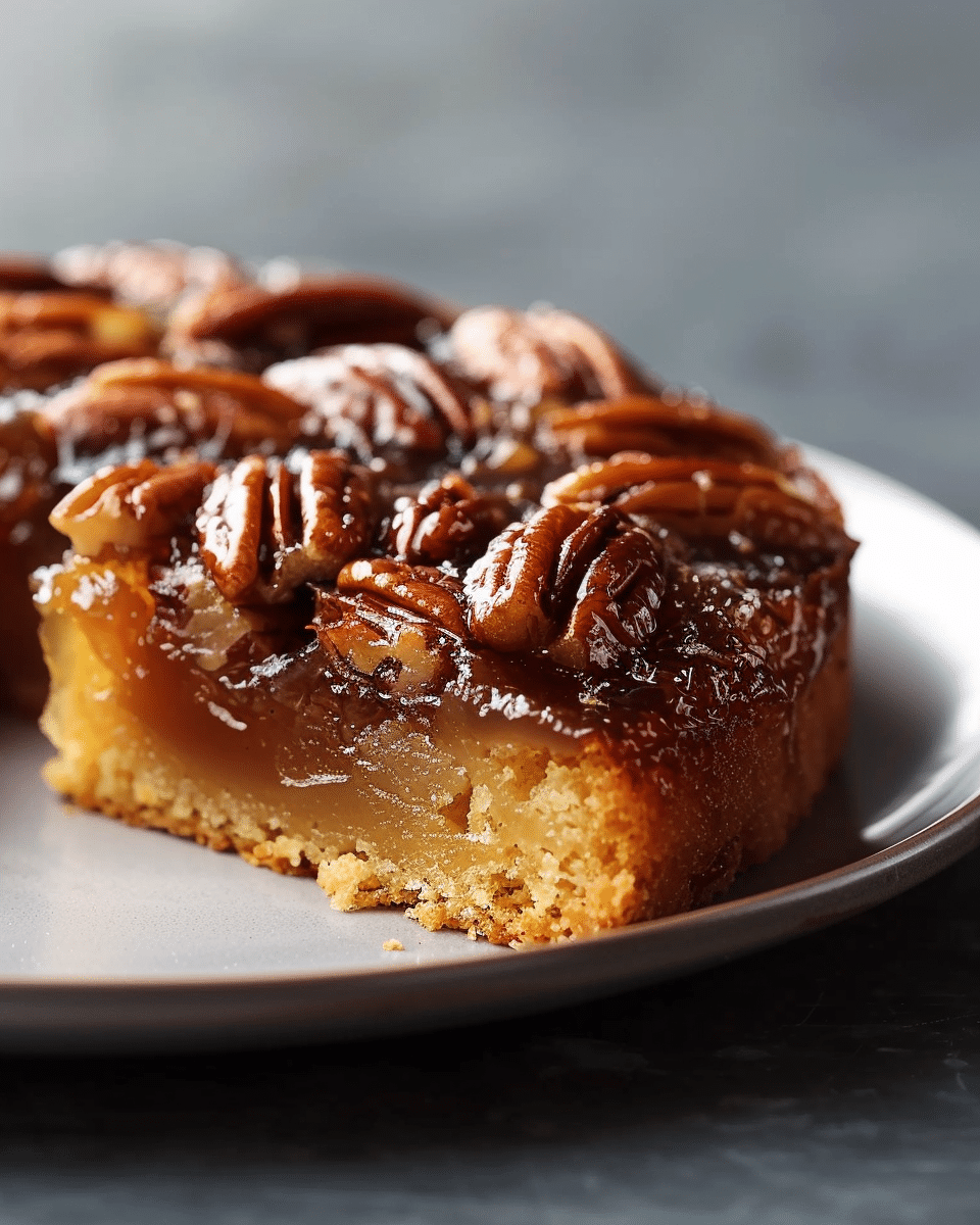 Pecan Upside-Down Cake
