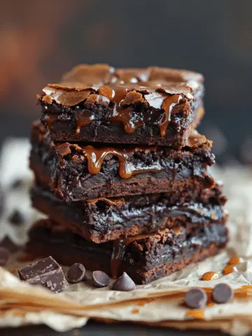 Salted Caramel Brownies
