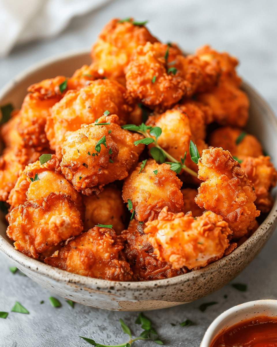 Air Fryer Popcorn Chicken