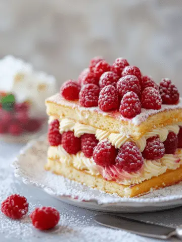 Charlotte aux Framboises, Chantilly Mascarpone, Citron Vert et Vanille