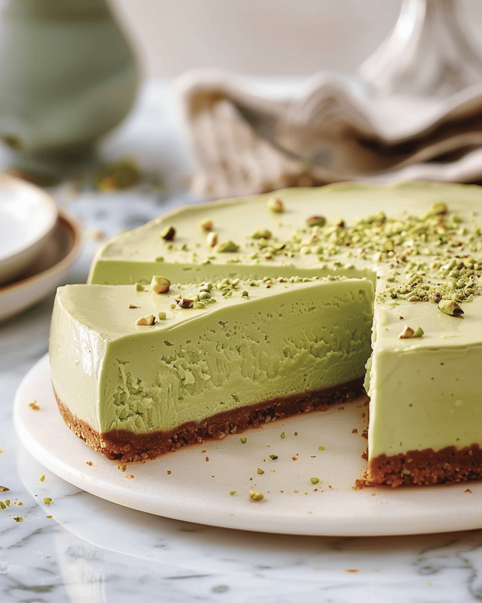 Pistachio Cheesecake