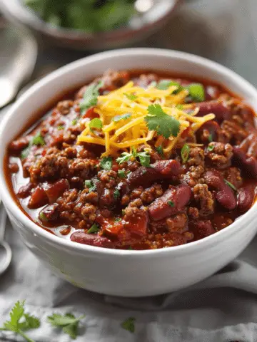 Slow Cooker Chili