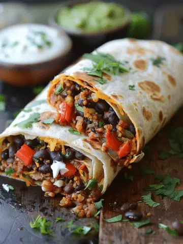 Black Bean Burritos