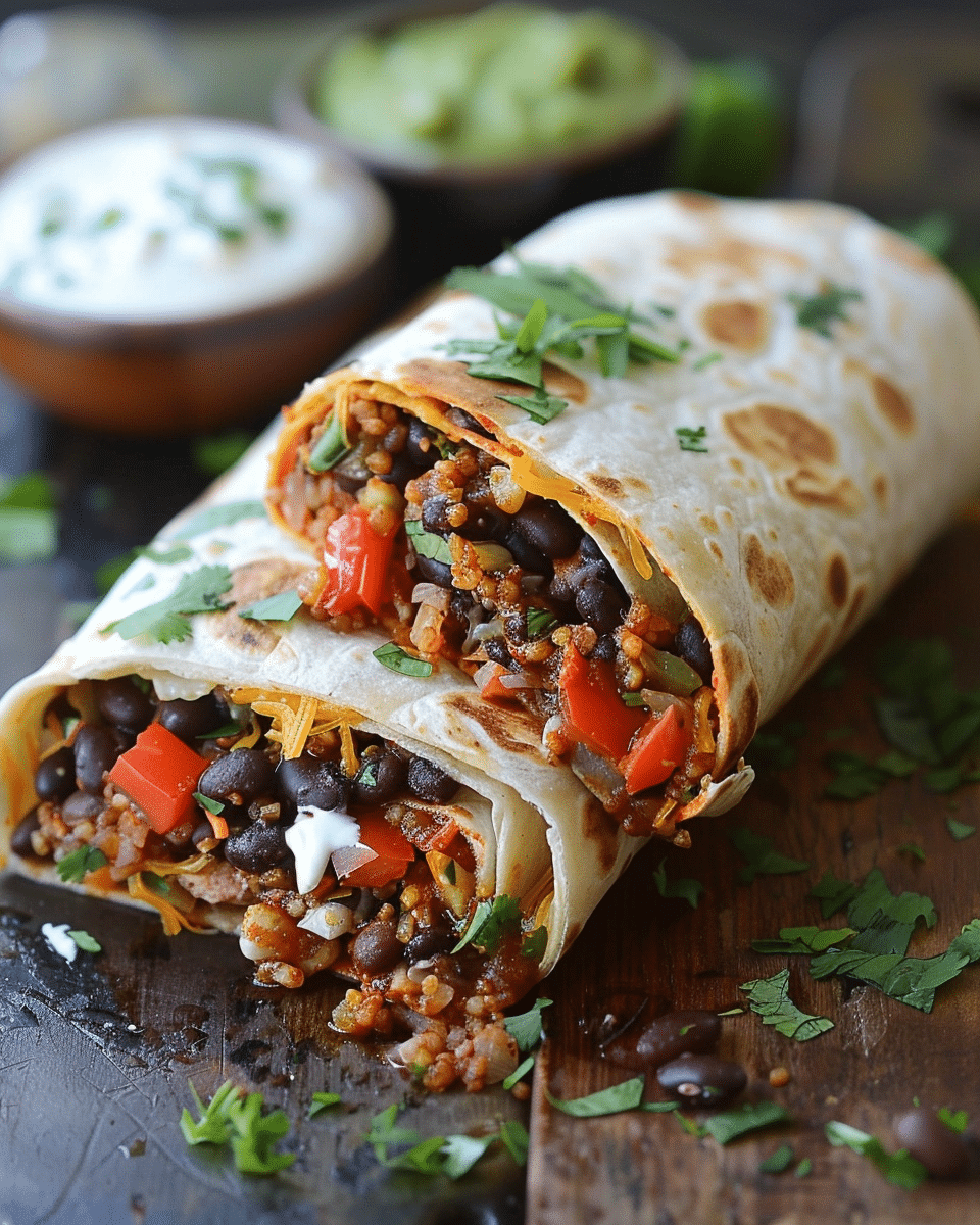 Black Bean Burritos