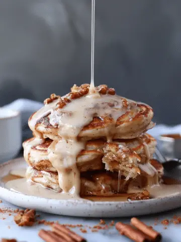 Cinnamon Roll Pancakes