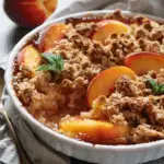 Classic Peach Crisp