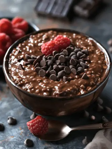Creamy Chocolate Lovers Oatmeal