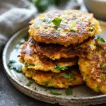 Crispy Chickpea Fritters